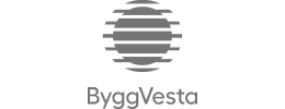 En logotyp för ByggVesta
